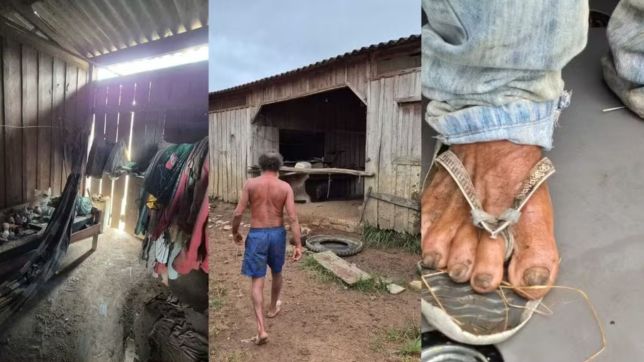 Idoso é resgatado após viver oito anos em condições análogas à escravidão em fazenda isolada na Amazônia