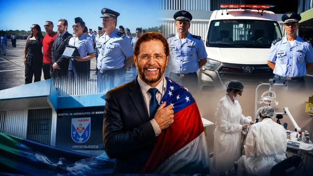 Plínio Valério acompanha investimentos no Hospital de Aeronáutica de Manaus e destaca resultados de emendas parlamentares
