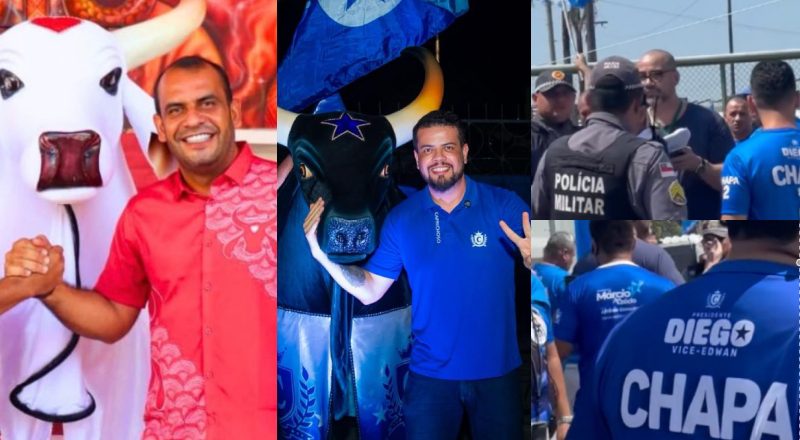Caprichoso e Garantido elegem novos presidentes e a disputa azul além de apertada tem confusão nos bastidores