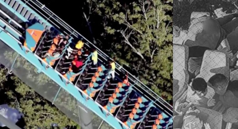Tragédia: Homem despenca de montanha-russa em parque de diversão e tem destino fatal