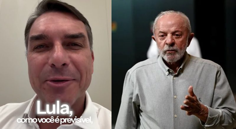 Flávio Bolsonaro encurrala Lula após confirmar presença no debate da Band