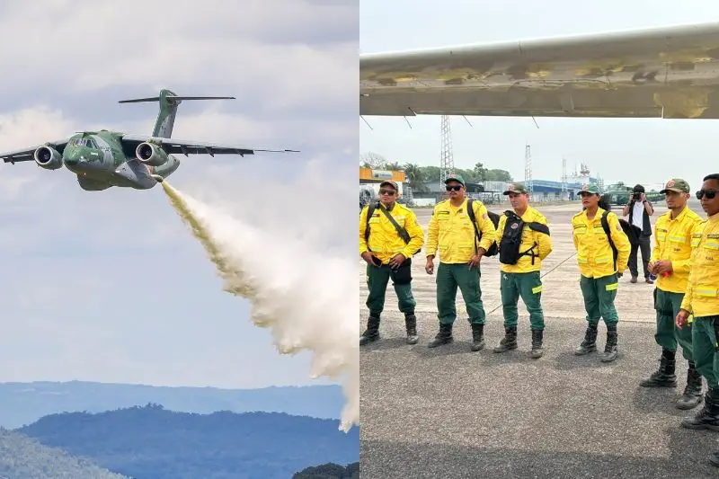 Novos brigadistas do Ibama chegam a Manaus para combater incêndios