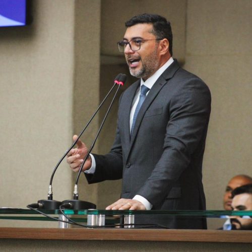 “Esta é a última vez que subo a essa tribuna como governador do Amazonas”, diz Wilson Lima