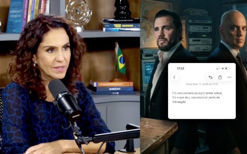 Jornalista Malu Gaspar revela que Vorcaro falou a Alexandre de Moraes sobre salvar Banco Master no dia em que foi preso