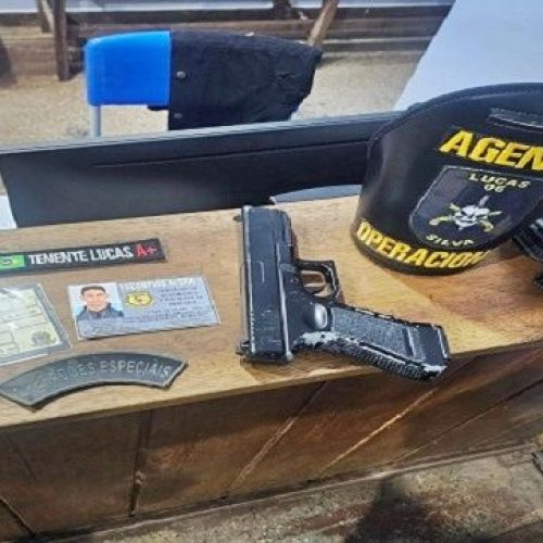 Dois homens são detidos e um adolescente é apreendido como suspeitos de se passarem por policiais em Presidente Figueiredo, Região Metropolitana de Manaus