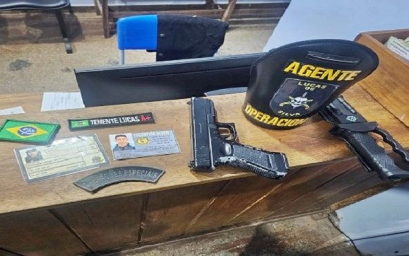 Dois homens são detidos e um adolescente é apreendido como suspeitos de se passarem por policiais em Presidente Figueiredo, Região Metropolitana de Manaus