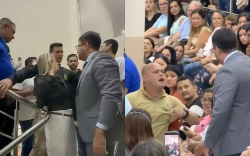 Rodrigo Guedes é vaiado após bater boca com a população na CMM: “Ele tava descontrolado”