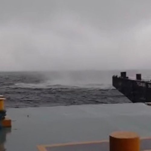 Chuva intensa provoca tromba d’água, alagamentos e deslizamento em Manaus