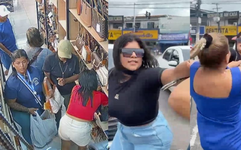 Vulgo ‘Mucurona’, que faz parte da “quadrilha do sacolão”, agride repórter em Manaus