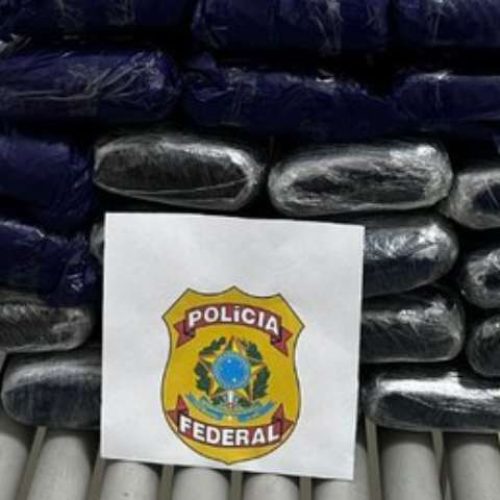 Mulher é presa pela Polícia Federal com 30kg de drogas no Aeroporto de Tefé
