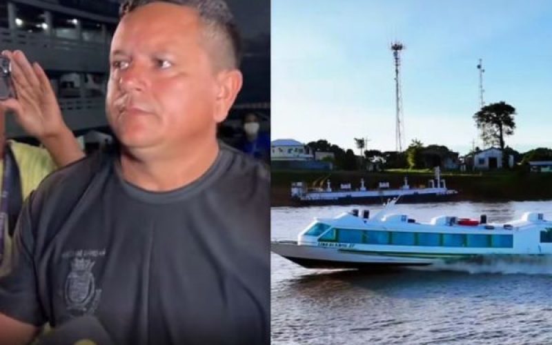Comandante de lancha que naufragou no AM é considerado foragido após nova decisão da Justiça