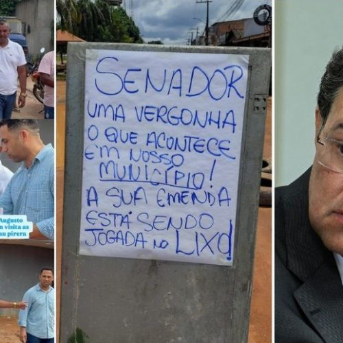 PROMESSA NA LAMA: moradores esperam Senador Eduardo Braga, mas recebem silêncio