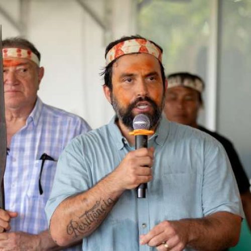 Deputado Dr. George Lins participa de agenda histórica na inauguração da maior escola do Vale do Javari