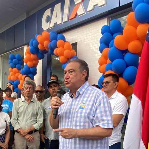 Átila Lins realiza sonho de Novo Aripuanã ao inaugurar primeira agência da Caixa