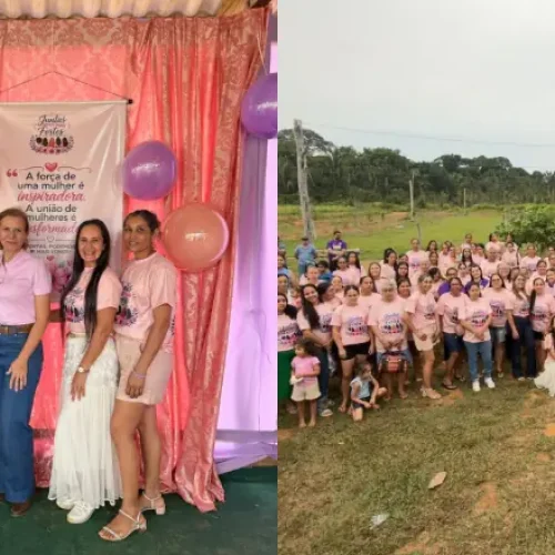 Força feminina em Apuí! Yomara Lins reúne cerca de 150 mulheres em grande encontro e demonstra prestígio no interior
