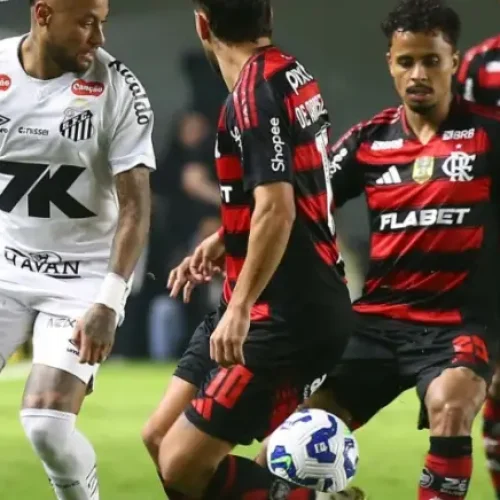 Santos x Flamengo entram em campo; saiba onde assistir ao vivo e prováveis escalações
