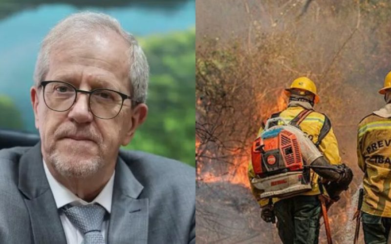 “Vão colocar fogo de novo”: ministro denuncia ação de incendiários e reforça cerco no Amazonas