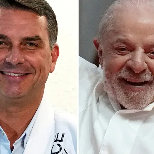 Flávio Bolsonaro aparece com 53% contra 47% de Lula em nova pesquisa; veja os números