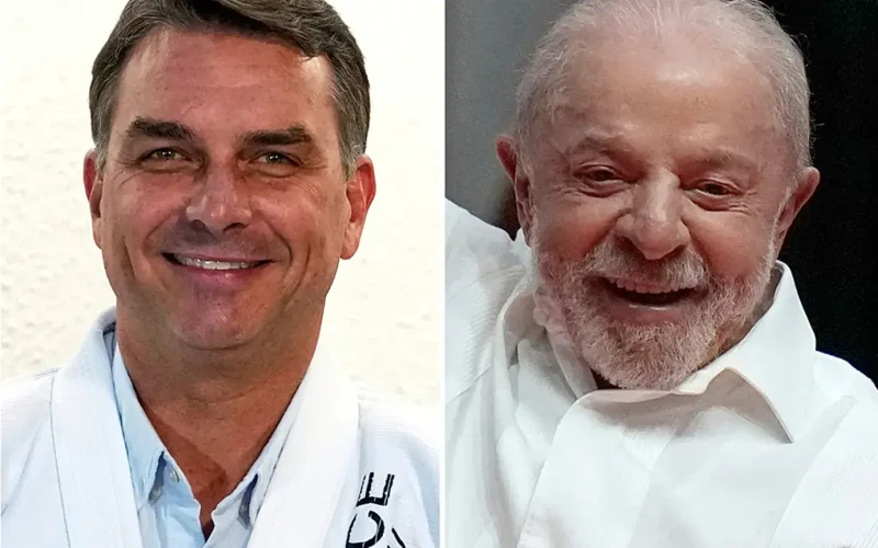 Flávio Bolsonaro aparece com 53% contra 47% de Lula em nova pesquisa; veja os números