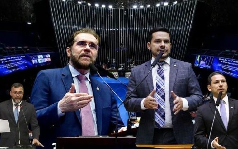 Pesquisa ao Senado 2026: Plínio Valério lidera, Alberto Neto cola e disputa esquenta no Amazonas