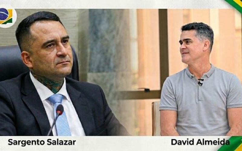 JUSTIÇA ELEITORAL MANDA VEREADOR SARGENTO SALAZAR APAGAR VÍDEOS CONTRA DAVID ALMEIDA