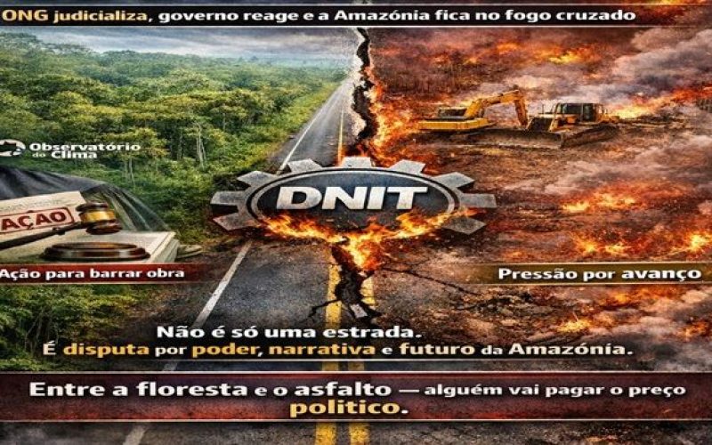 ‘SEGREDOS DE BASTIDORES’: BR-319 VIRA CAMPO DE BATALHA: ONG JUDICIALIZA, GOVERNO REAGE E AMAZÔNIA SEGUE NO MEIO DO FOGO CRUZADO