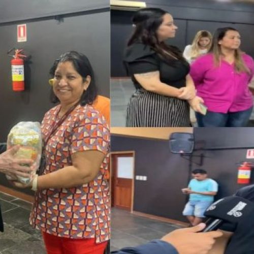 ANTÔNIO ZACARIAS DISTRIBUI QUASE 60 CESTAS DE ALIMENTOS NA ULBRA E CELEBRA QUASE 20 ANOS DE AÇÃO SOLIDÁRIA