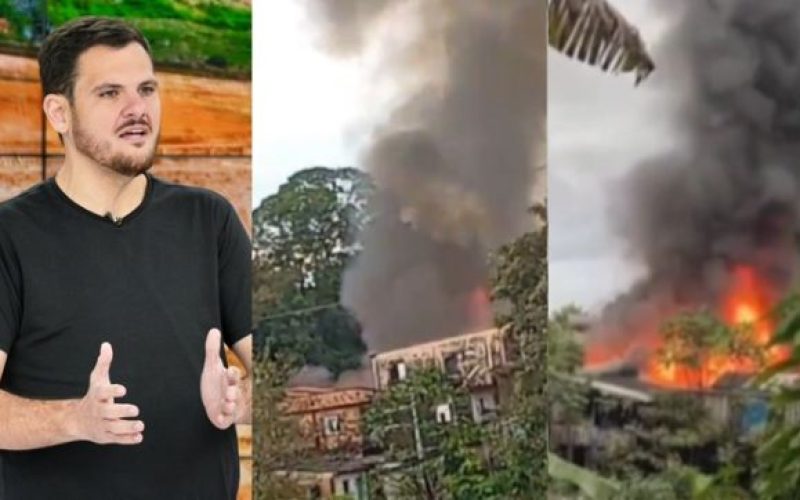 Após incêndio no São Jorge, prefeitura age rápido: cerca de 45 famílias recebem apoio emergencial em Manaus