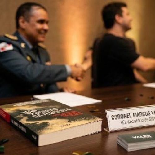 Livro sobre crime organizado na Amazônia será lançado em Manaus no próximo dia 28. Coronel Marcus Vinícius, ex-secretário de Segurança, é um dos autores do livro