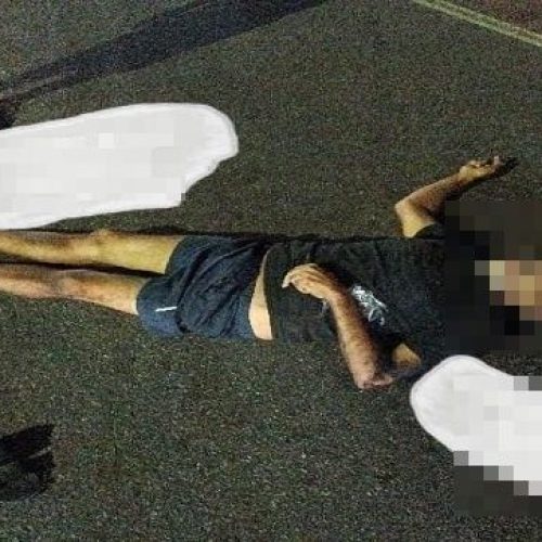 IMAGEM FORTE! Carro em ‘disparada’ atropela e mata idoso na Avenida Desembargador João Machado, Zona Centro-Oeste de Manaus