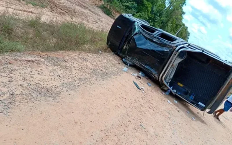 Tragédia na BR-319: Acidente com Caminhonete entre Lábrea e Manaus deixa dois mortos e três feridos