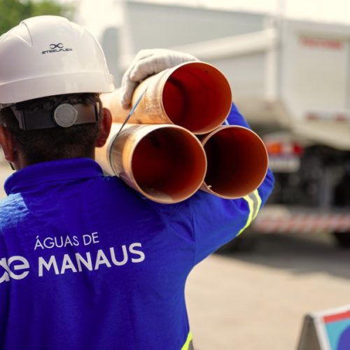 Águas de Manaus Realiza Obras de Esgoto em Manaus nesta Semana