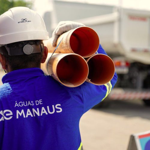 Águas de Manaus Realiza Obras de Esgoto em Manaus nesta Semana