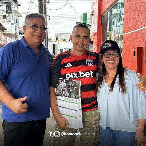 Prefeita Valciléia Flores, acompanhada com Coronel Cleitman Rabelo visitam feira e planejam novos projetos para o desenvolvimento de Manacapuru