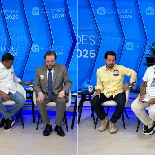 Candidatos ao Senado do Amazonas batem de frente em debate na TV Norte