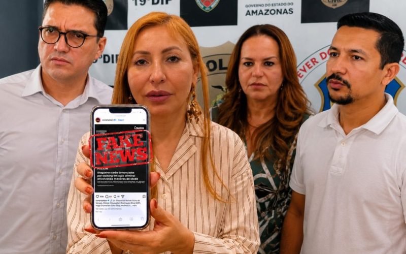 Donos de portais registram BO contra Paula Litaiff e denunciam perseguição em Manaus