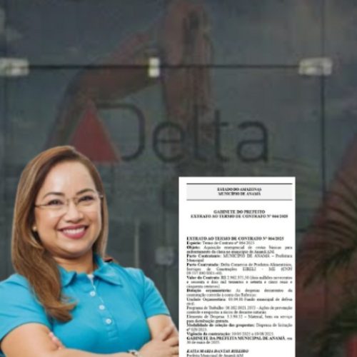 Kátia Dantas Firma contrato de quase R$ 3 milhões sem licitação para a compra de cestas básicas em Anamã