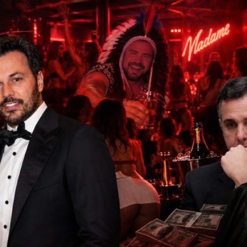 Fábio Faria, marido de Patrícia do SBT, articulou festa da luxúria de Vorcaro com “suíças” ao qual Alcolumbre, Pacheco e Toffolli foram convidados