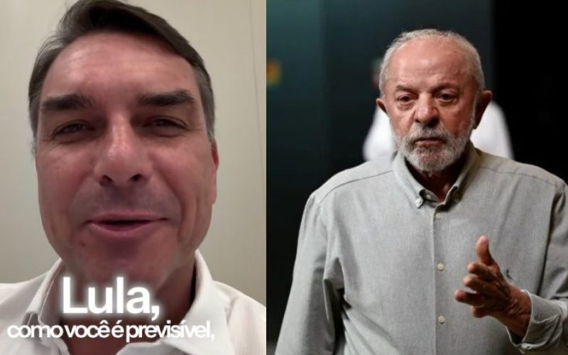 Flávio Bolsonaro encurrala Lula após confirmar presença no debate da Band