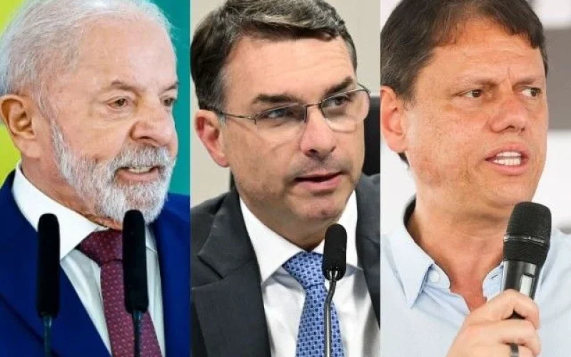 Lula lidera disputa presidencial à frente de Flávio e Tarcísio, diz Genial/Quaest