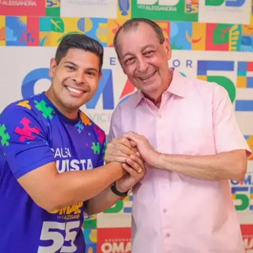 Mário César Filho declara apoio a Omar Aziz no 2º turno para o Governo do Amazonas