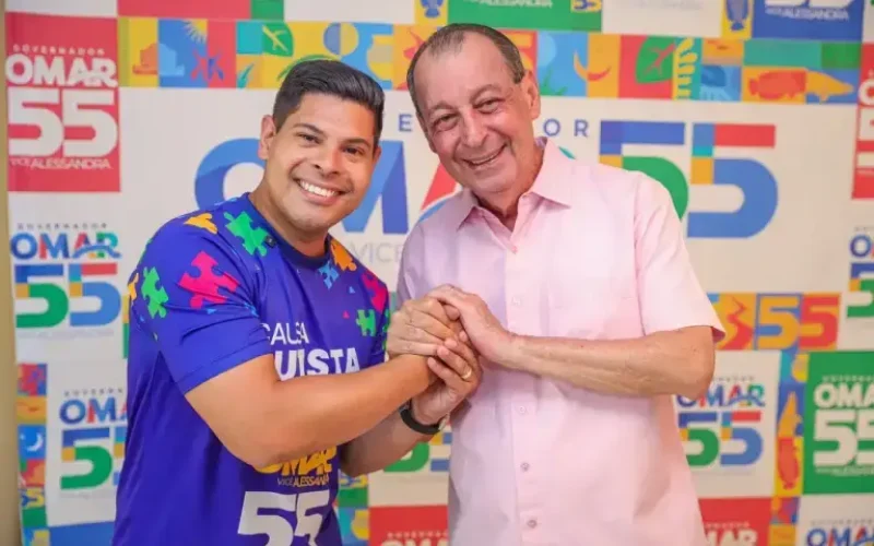 Mário César Filho declara apoio a Omar Aziz no 2º turno para o Governo do Amazonas
