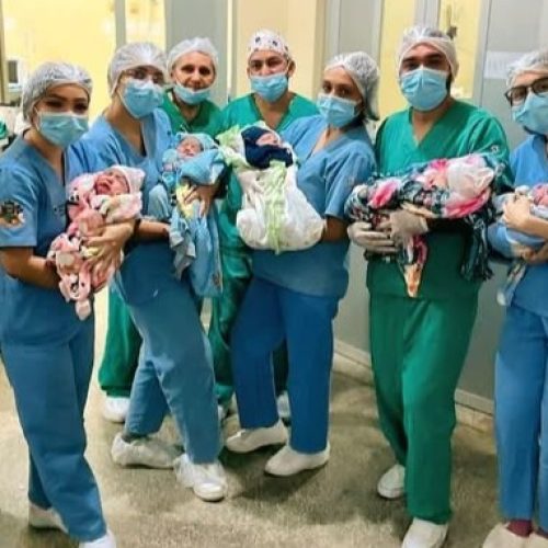 Maternidade Celebrada: Hospital Odilon Alves Registra Cinco Cesarianas de Sucesso em um Único Dia