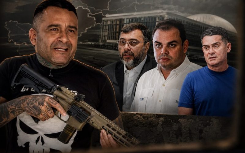 TRE-AM manda retirar vídeo em que Salazar aparece armado contra adversários por propaganda eleitoral antecipada negativa