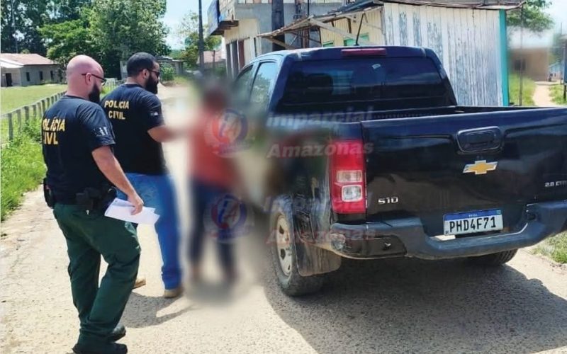 POLÍCIA CIVIL PRENDE PROFESSOR POR ESTUPRO DE VULNERÁVEL EM TONANTINS INTERIOR DO AMAZONAS