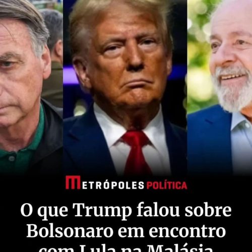 PRESIDENTE DOS ESTADOS UNIDOS,DONALD TRUMP,ELOGIOU O EX PRESIDENTE JAIR MESSIAS BOLSONARO