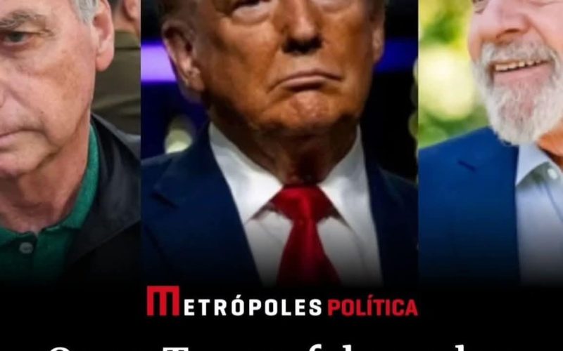 PRESIDENTE DOS ESTADOS UNIDOS,DONALD TRUMP,ELOGIOU O EX PRESIDENTE JAIR MESSIAS BOLSONARO