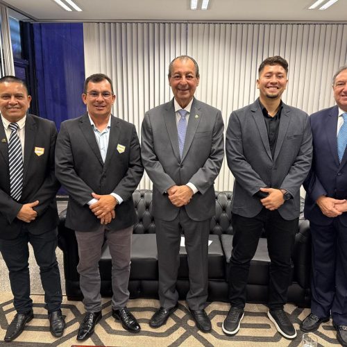 Prefeito Matulinho Braz e Caapiranga em Busca de Recursos
