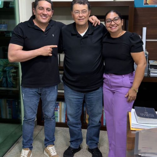 Encontro político fortalece aliança entre Simão Peixoto e Eduardo Braga rumo às eleições de 2026