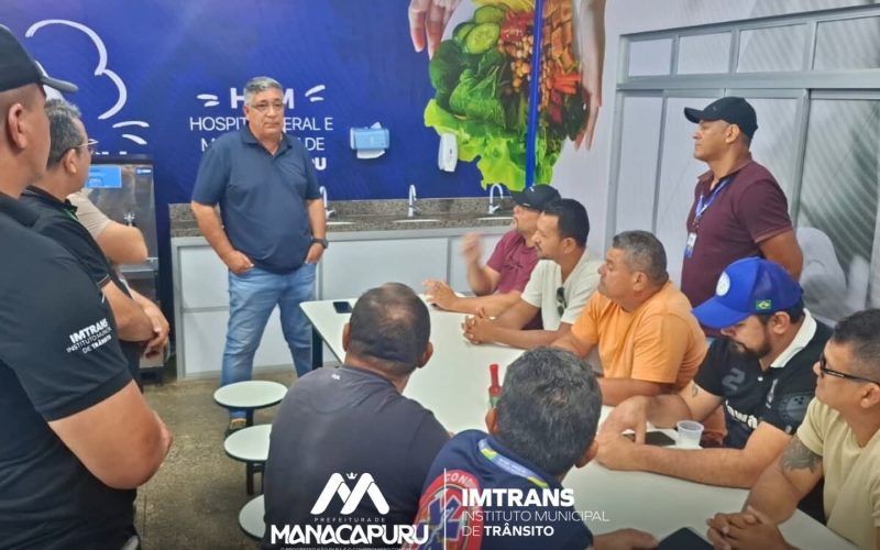 IMTRANS MANACAPURU REUNE PARA TRATAR DE MELHORIAS NO TRÂNSITO